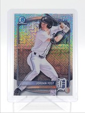 JORDAN YOST 2025 BOWMAN CHROME DRAFT 1ST MEGA BOX DETROIT TIGERS B Q5547