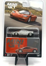 CHASE! MGT00817 McLaren F1 Yquem Orange Metallic Limited Edition 1/64 Diecast