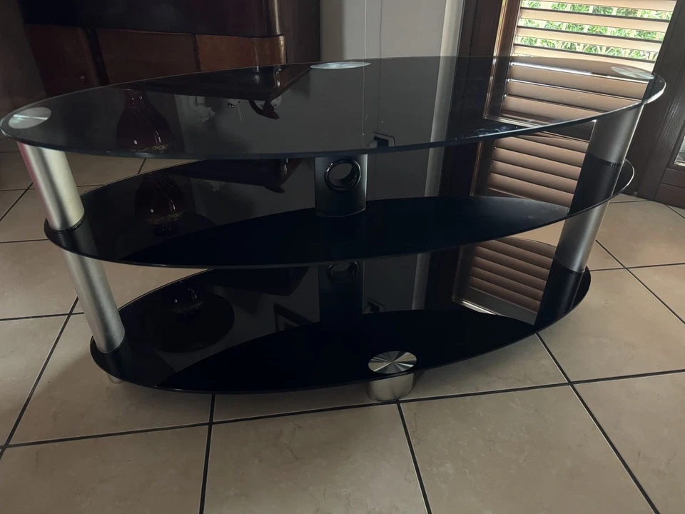 carrello porta tv In Vetro - Immagine 2 di 4