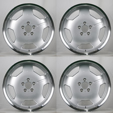 18x8 18x9 Silver Amg Style Monoblock Wheels 5x112 Mercedes W201 W124 W140 R129