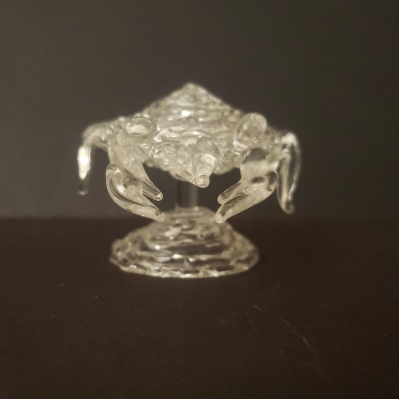 Hand Blown Glass - Crab (Zodiac sign Cancer)