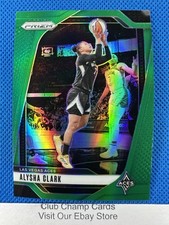 2024 #101 Alysha Clark Panini Prizm WNBA Green Prizm Aces