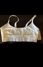 Thirdlove Organic Cotton Scoop Bralette S: S/M NWT White Sea Salt Bra