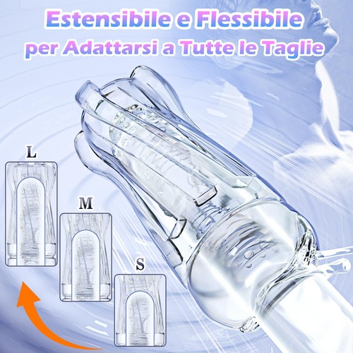 Masturbtore per Uomini Sex Toys Sexytoysys Masturvatore Uomo Mani Libere - Foto 7 di 7