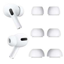 [3 Paires] Écouteurs de Remplacement pour AirPods Pro - 3 *Blanches