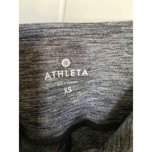 Athleta Damen Leggings Größe XS Space Dye Grau Chaturanga Capri Crop 921625 - Bild 5 von 6