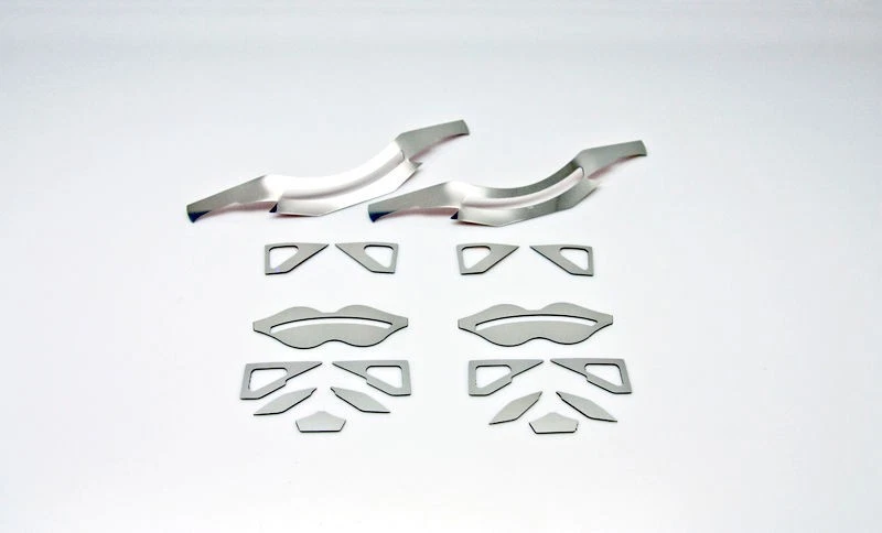 2005-13 Grand Sport & Z06 Face Plate Caliper Cover - Set of 4 w/ 14 Screw Covers Foto 3 de 4