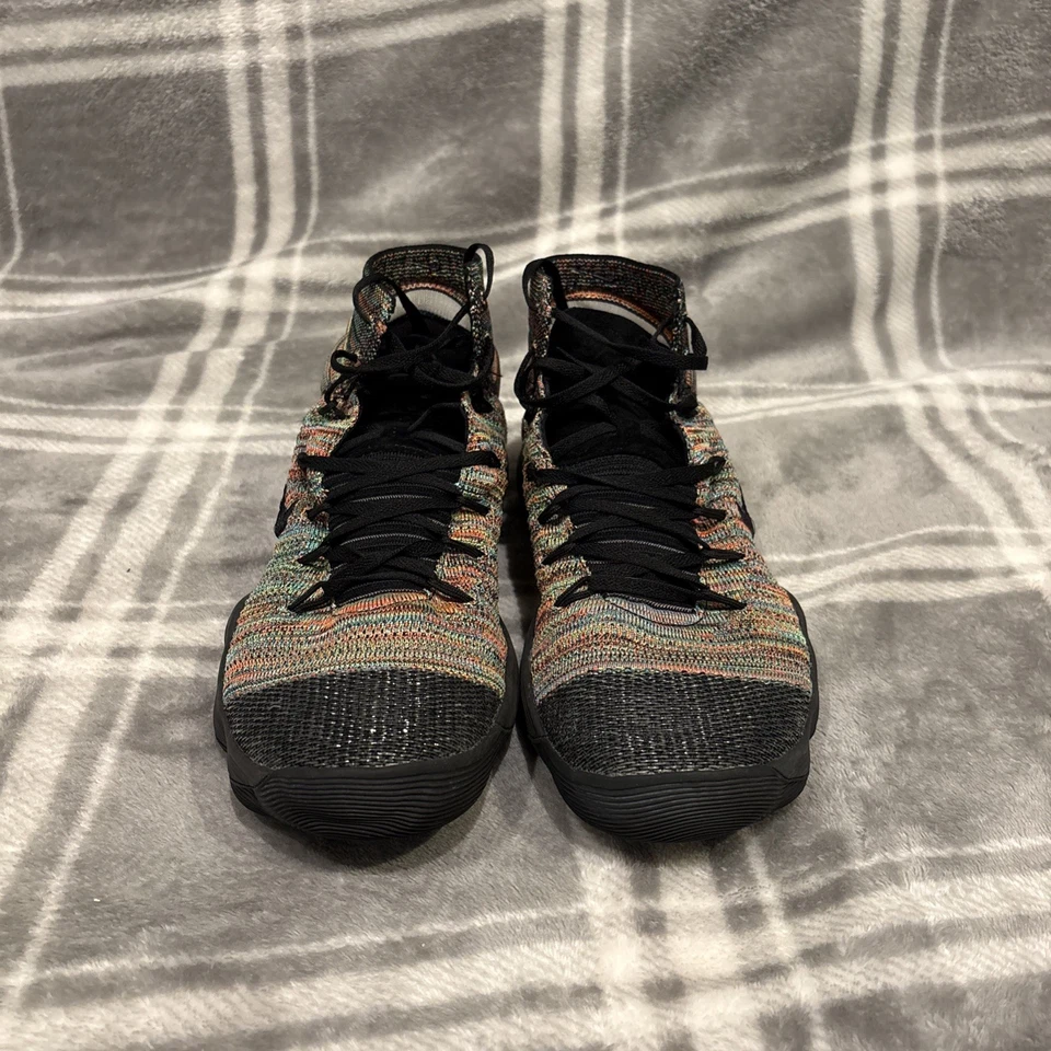 Nike Hyperdunk 2017 Flyknit 'Multi-Color' 917726-006 Men's Size 10 - Image 2 of 4