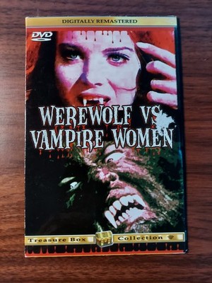 Werewolf vs. Vampire Women DVD OOP Used Cardboard Sleeve Treasure Box Collection