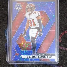 2025 Panini Mosaic Antoine Winfield Jr. #113 Blue Scope Prizm Buccaneers Footba…