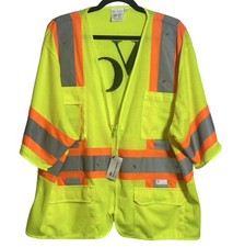 3C Products SV5300 ANSI/ISEA Class 3 High Vis Mesh Safety Vest Size 2XL Workwear