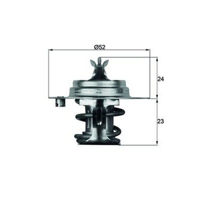 ORIGINAL  Mahle Thermostat, Kühlmittel für Ford TRANSIT Kasten TRANSIT Bus