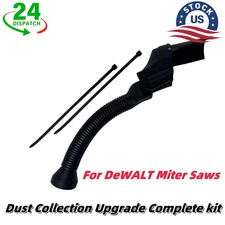 Dust Collection Miter Saw Complete Kit For DeWALT DW718/719 DWS779/780 US