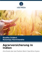 Koutha Sridevi (U. A.) | Agrarversicherung In Indien | Taschenbuch | Deutsch