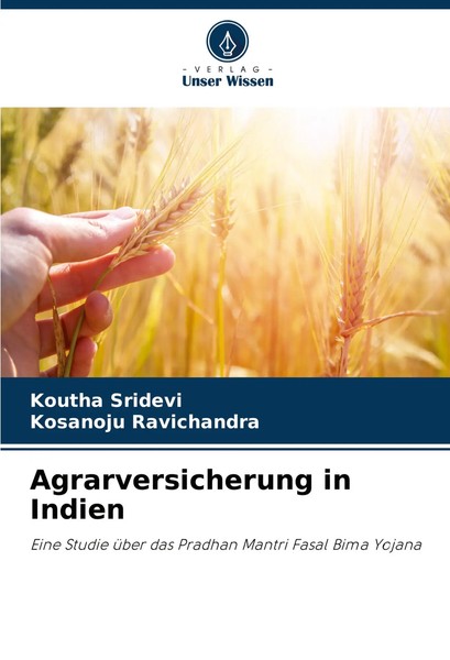 Koutha Sridevi (U. A.) | Agrarversicherung In Indien | Taschenbuch | Deutsch-image