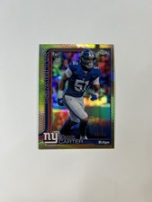 2025 Topps Chrome Abdul Carter Gold Pigskin #350 Rookie Refractor /50!