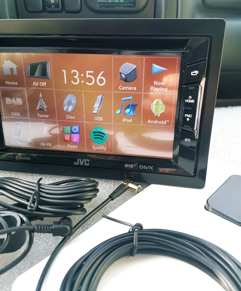 JVC KW-V235DBT CD DVD USB DAB+ Bluetooth FLAC 6.2"Touch 2Din Autoradio - Bild 3 von 4