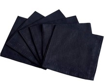 Men's Handkerchiefs,100 Soft Cotton,Black Hankie,Pack of 6