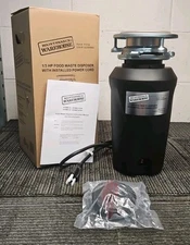 Maintenance Warehouse 113744 Food Waste Disposer 1/3 HP w/Installed Power Cord