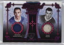 2017 Leaf Dignified Heir Dual Magenta Spectrum /9 George Armstrong Dave Keon k4s