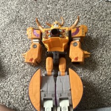 Transformers Orange Gray Transforming Robot Action Figure Toy Age 4-7