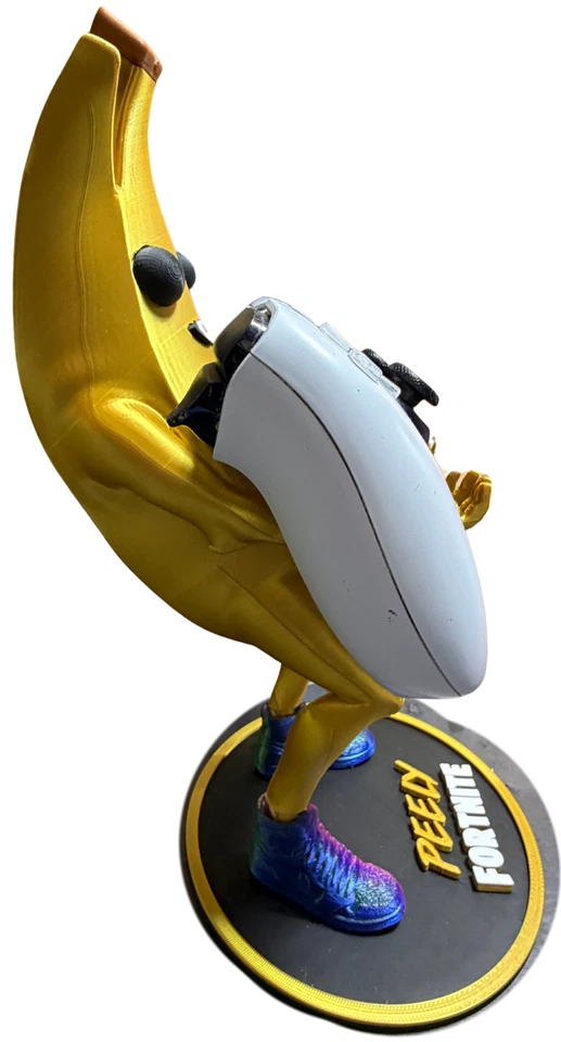 GOLD Fortnite Peely Skin Gaming Controller Holder & Phone Stand 30cm - SPECIAL - Image 3 of 4