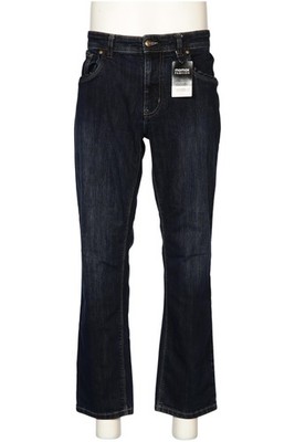 Walbusch Jeans Herren Hose Denim Jeanshose Gr. W34 Marineblau #ltdr4ys