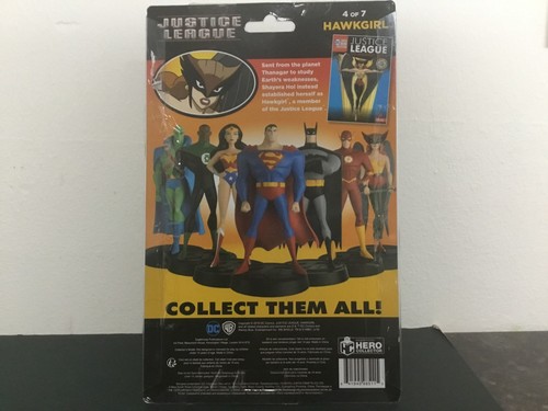 Hawkgirl Justice League Animated Series DC Super Hero Collection Eaglemoss 2018 - Picture 2 of 4
