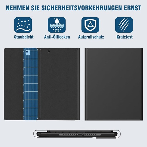 Bluetooth Tastatur Hülle für iPad 9/8/7/iPad Air 3/iPad Pro 10,5 abnehmbarer - Bild 2 von 7