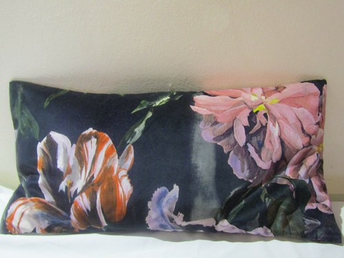 Designers Guild Fabric Delft Velvet Noir Cushion Covers - Picture 7 of 7
