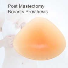 Silicone Breast Form Concave Design for Mastectomy Prosthesis Bra Insert 1 Piece