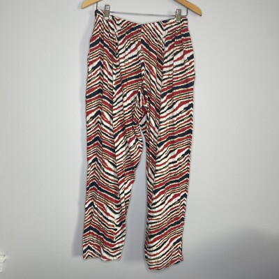 Vtg Zubaz Minnesota Twins MLB Majestic Animal Print Stretch Pants
