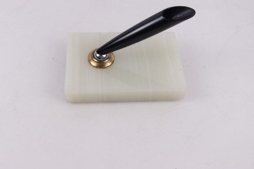 Parker 21 Modell 70-195 Pedrara Onyx Schreibtisch Stiftfuß - Bild 1 von 5