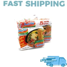 5 Packet X INDOMIE Instant Noodles Fried Noodles Flavor نودلز بنكهة الشعيرية