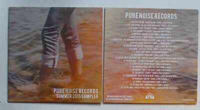 Pure Noise Records Summer 2015 Sampler US Adv Cardcover CD 2015