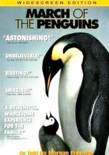 March of the Penguins DVD MOVIE Morgan Freeman Charles Berling Roman Bohring 