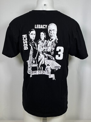 Amazon Prime BOSCH Season The Good News Dareme Titus T-Shirt Men's XL 