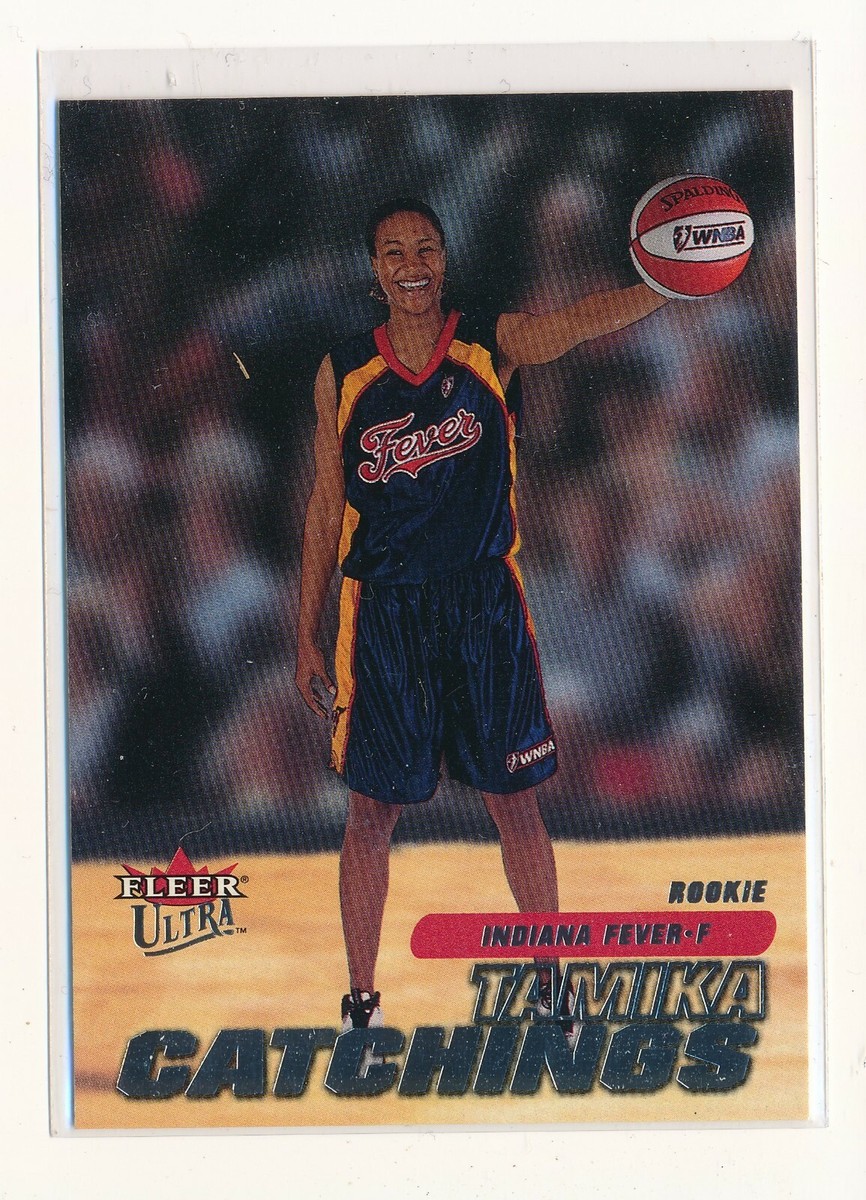 TAMIKA CATCHINGS 2001 ULTRA WNBA #127 ROOKIE RC *INDIANA FEVER