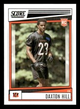 2022 Score #366 Daxton Hill Rookie Cincinnati Bengals