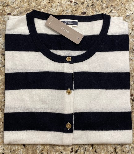 JCrew 100% Cashmere Short-Sleeve Cardigan Sweater ~Sz Small ~Brand New w/ Tags.. - Picture 6 of 11