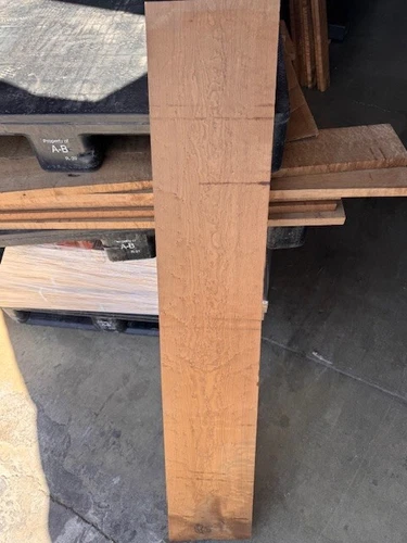 HIGH DENSITY Roasted Birdseye Maple🎸.8"x9.9”x47” Torrefied Thermal KD Neck Fret