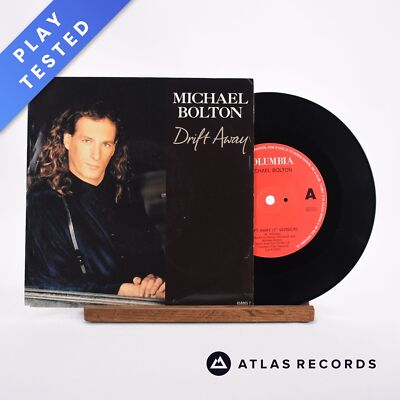 Michael Bolton - Drift Away - 7'' Vinyl Record - EX/EX