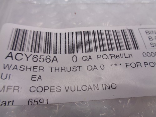 COPES VULCAN 6591 WASHER NSNP - Picture 4 of 4