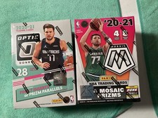2021 PANINI OPTIC AND MOSAIC BASKETBALL BLASTER BOX LOT 