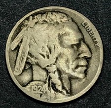 1924 S Buffalo Nickel