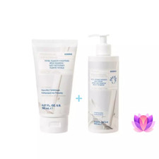 KORRES Donkey Milk Suero Facial y Corporal 400ml + Limpiador Hidratante Cuidado de la Piel Set