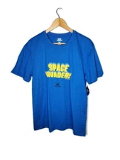 Taito Space Invaders Official Licensed Blue T-Shirt Size L New With Tags