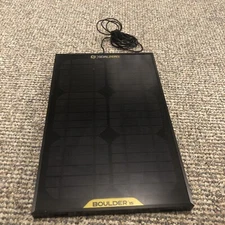 GOAL ZERO Portable Boulder 15 Watt Solar Power Panel Van Life Camping