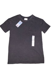 Cat And Jack Boys Short Sleeve Pocket T Shirt Sz M Charcoal K224