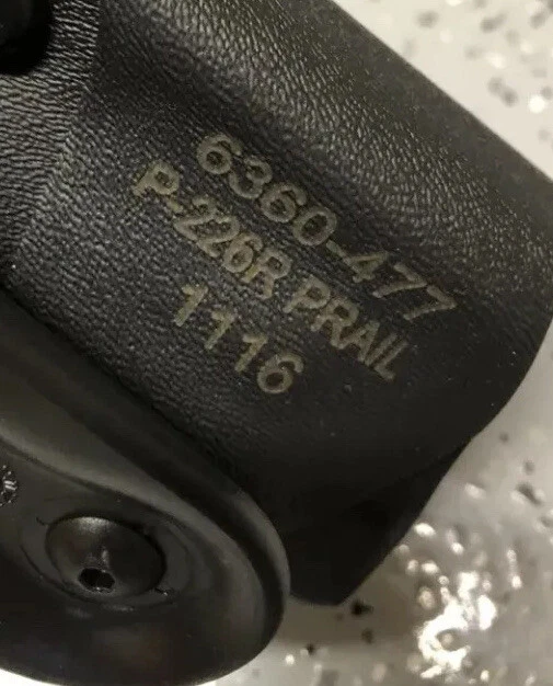 Safariland Sig P226 P226 Rail ALS SLS  L3 6360-477 plain Holster RH - Image 4 of 4